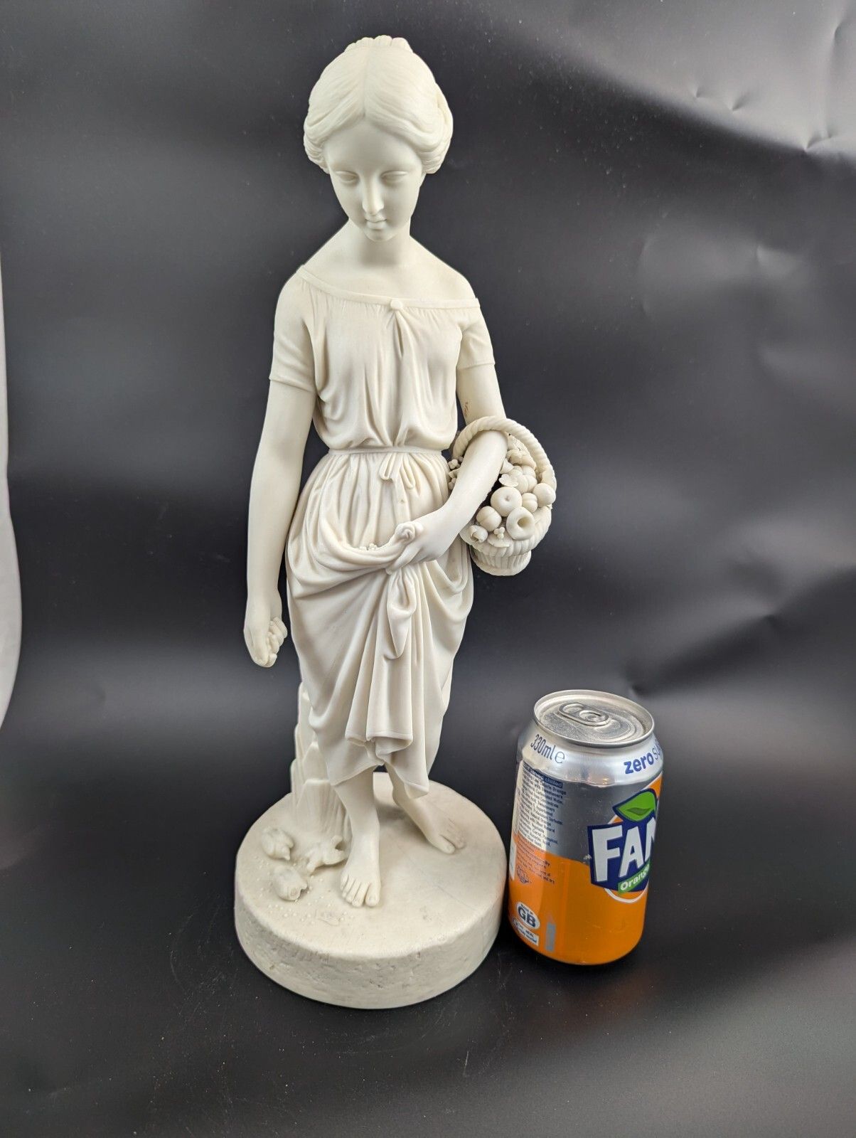photo buy Copeland Parian Porcelain Figurine Of Virginia, C. 1848