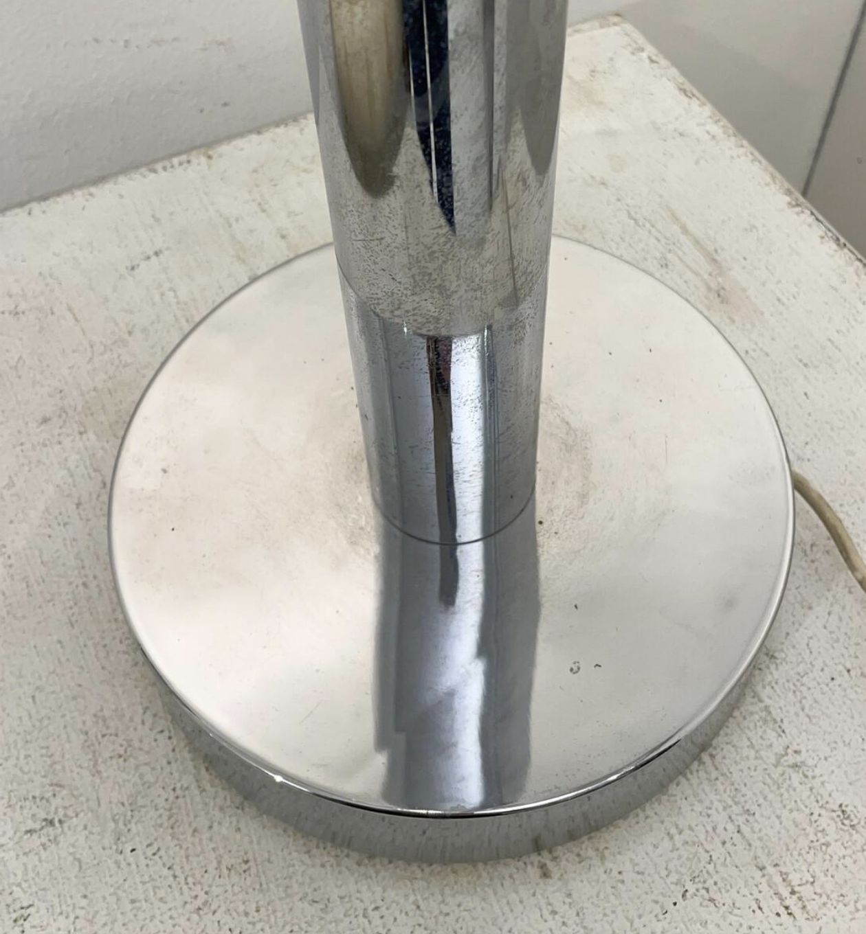 Mid Century Modern Table Lamp By Laura Diaz Santillana, 1970s photo for sale