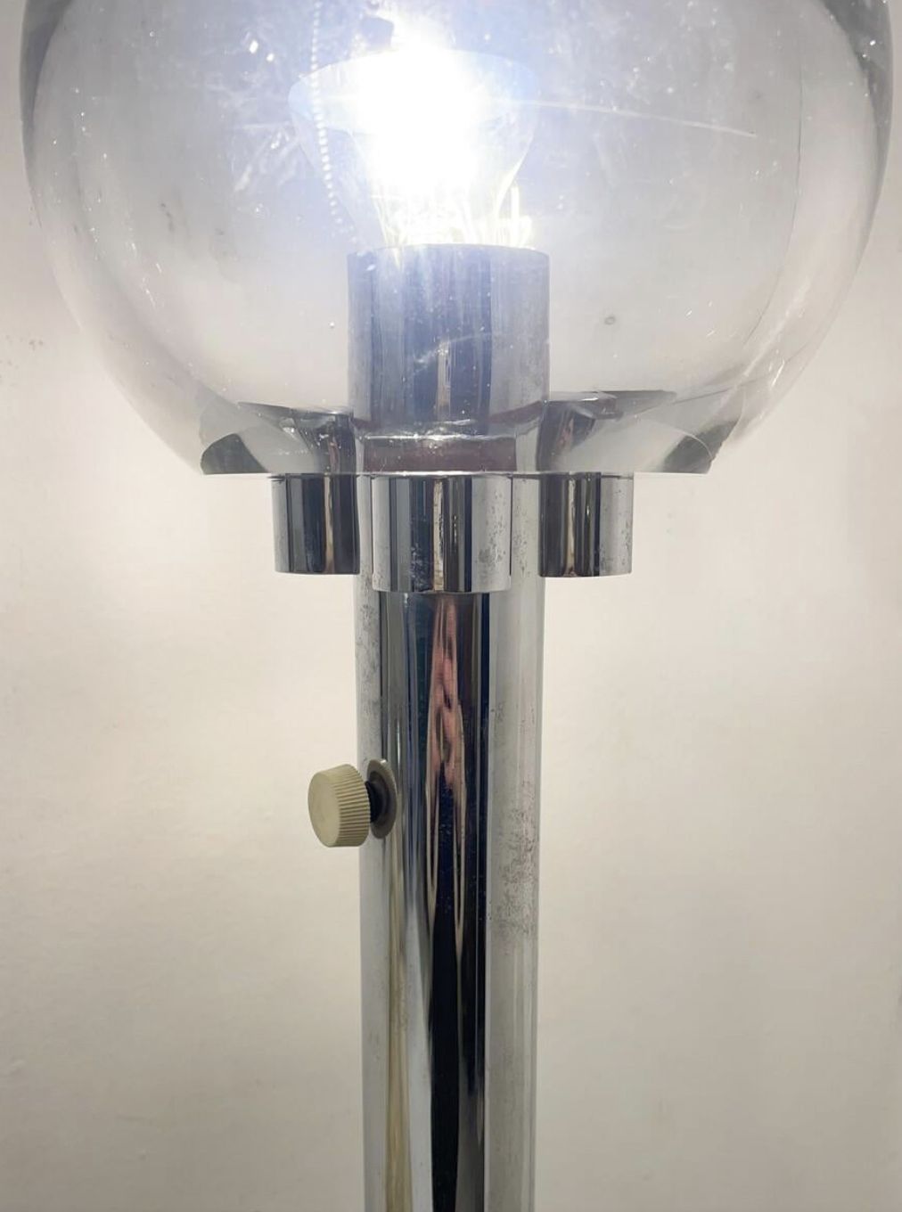 Mid Century Modern Table Lamp By Laura Diaz Santillana, 1970s photo vinterior