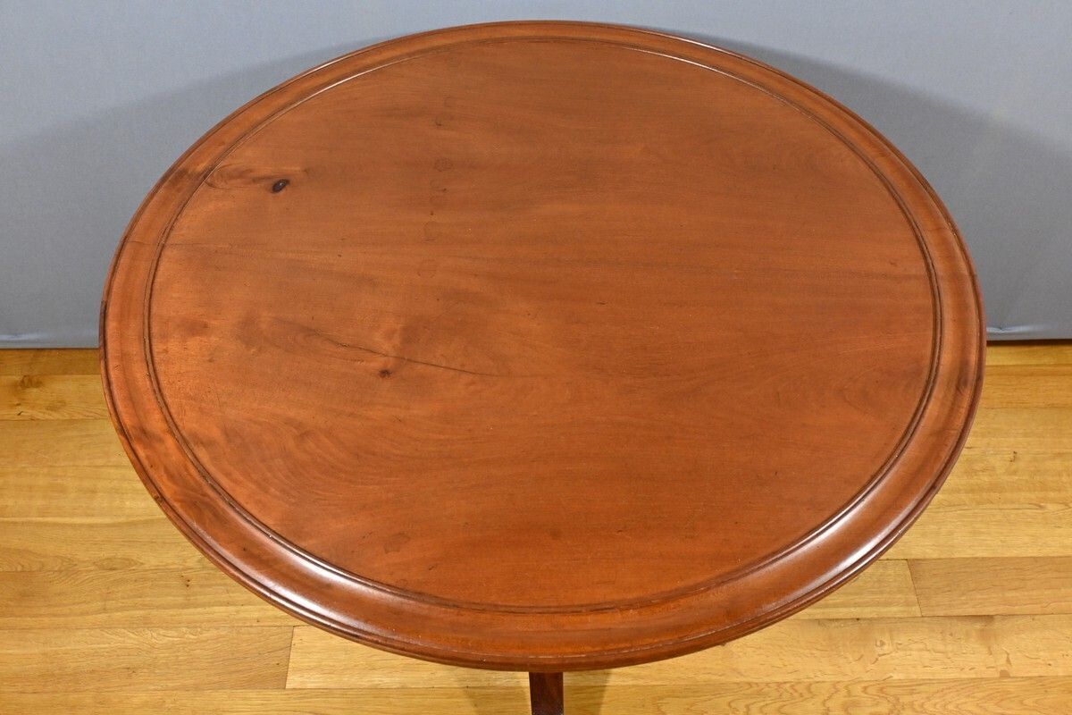 Mahogany System Gueridon, Louis Philippe Period – Mid 19th Century photo vinterior