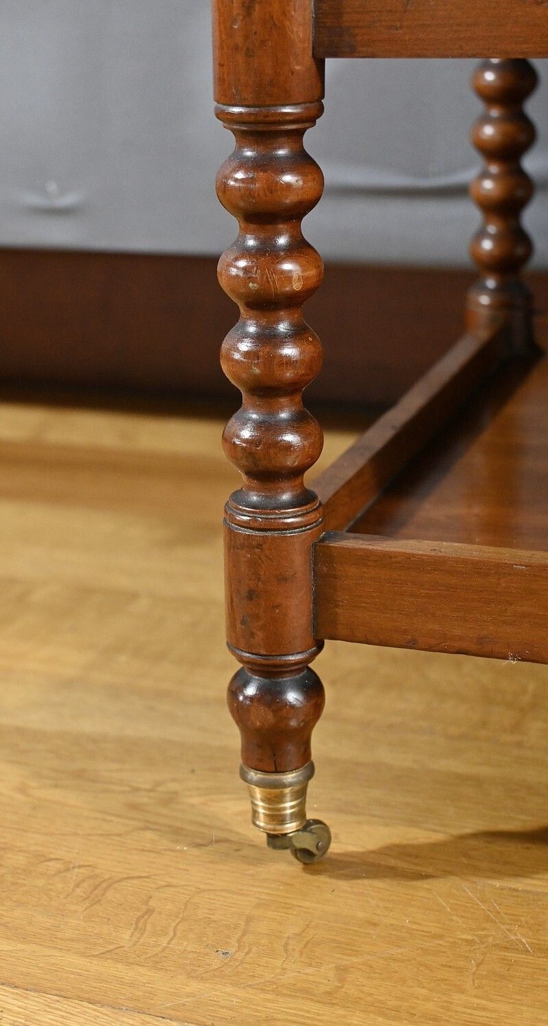 Mahogany Magazine Rack, Napoleon III Period – Mid 19th Century photo vintage