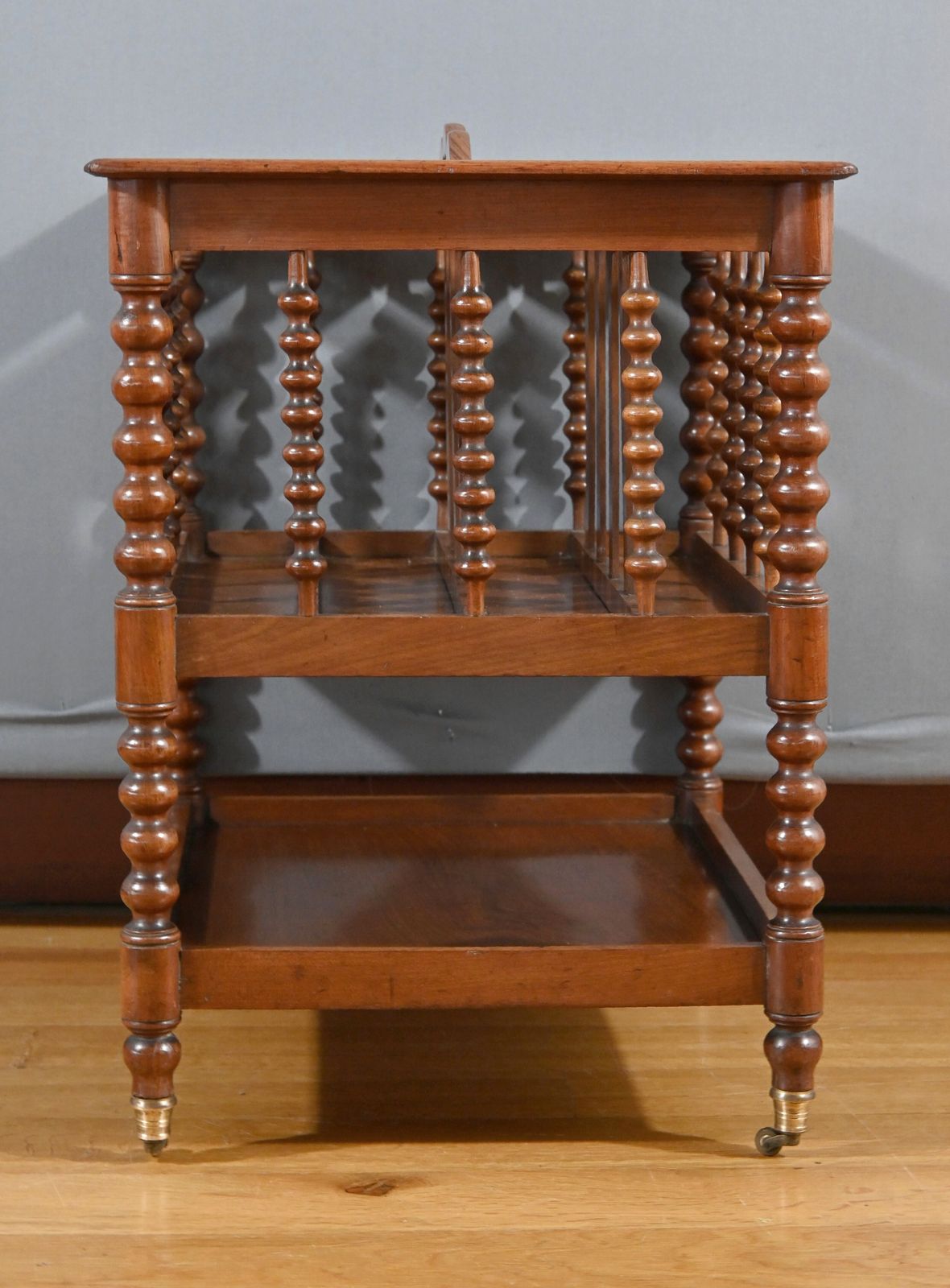 photo for sale Mahogany Magazine Rack, Napoleon III Period – Mid 19th Century