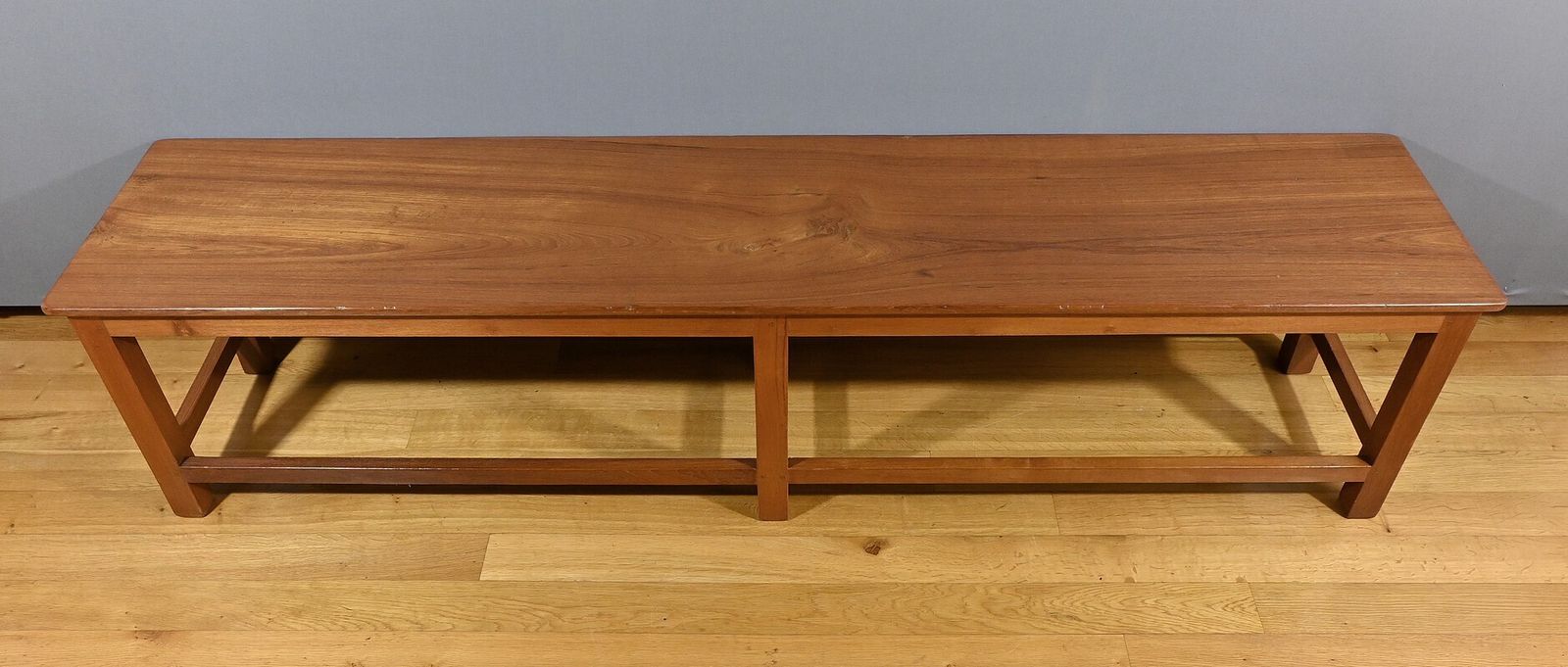 Mahogany Bench From Pondicherry, India   1900 photo Furniture