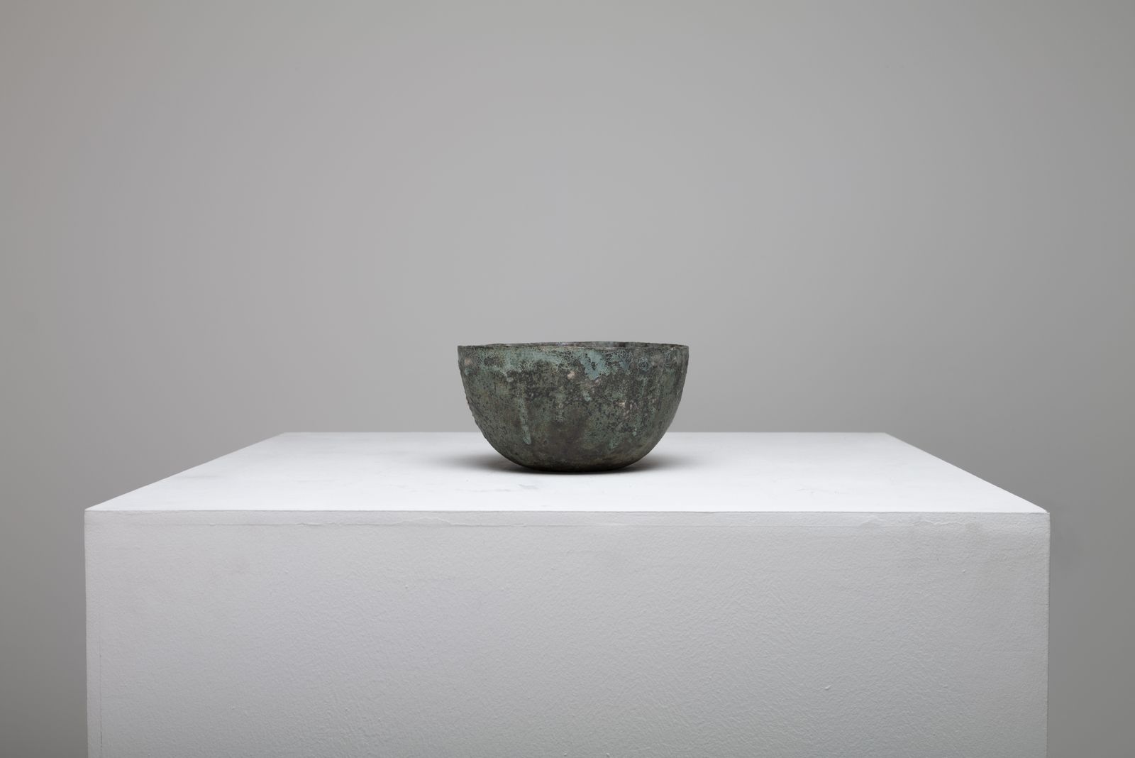 photo furniture Paul Philp Green Bowl   Stoneware Sculptural Vessel