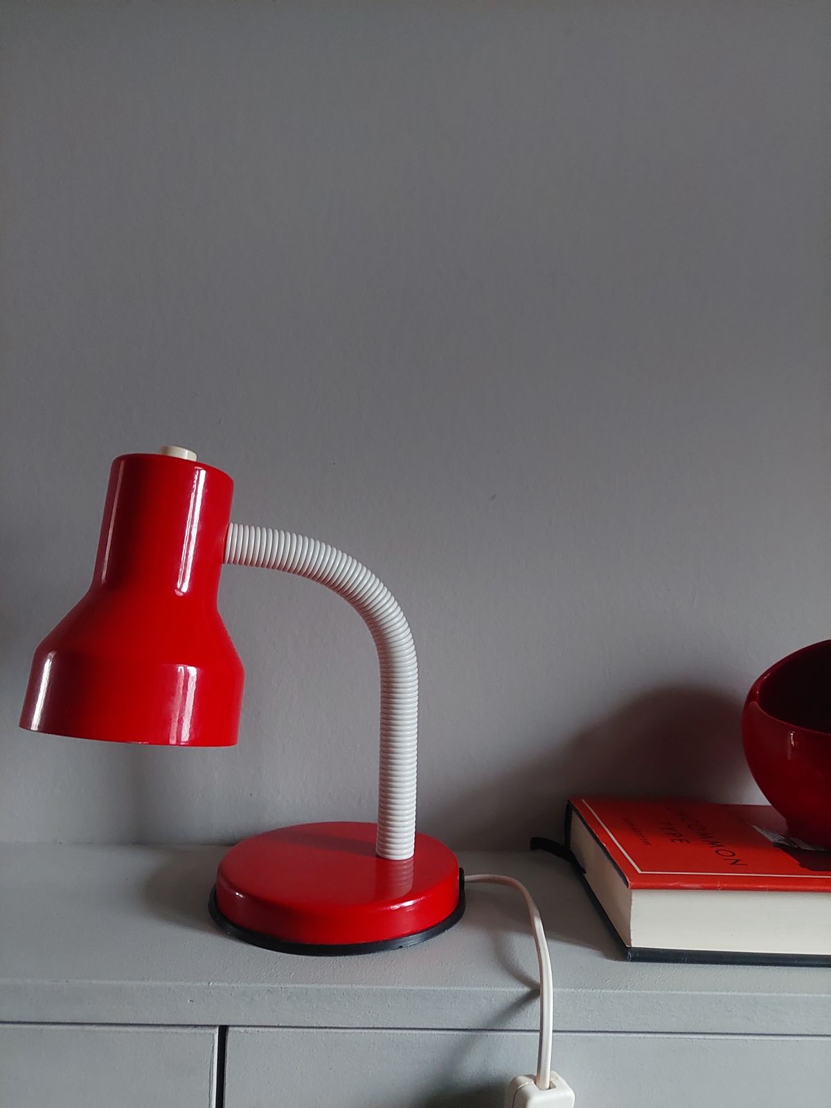 photo buy Mid Century Veneta Lumi Gooseneck Desk Lamp Postmodern Adjustable Light 80s