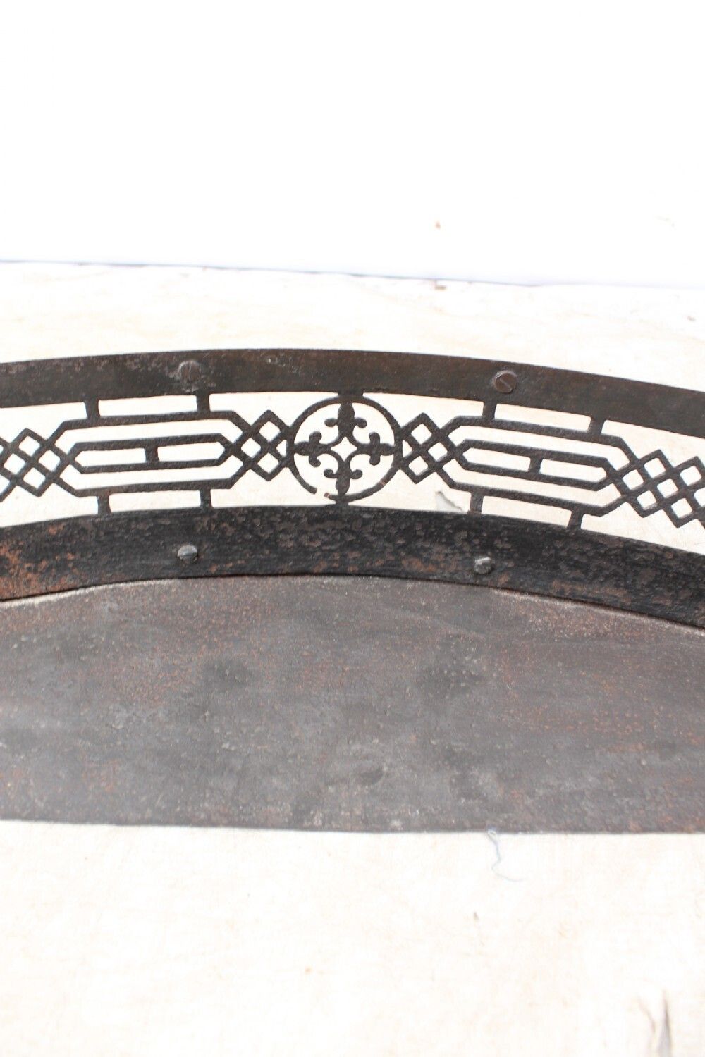 Home Fixtures Antique George II Steel Fender photo