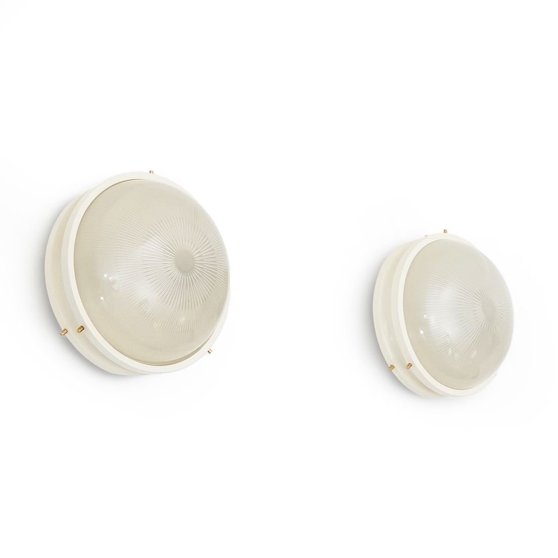 Pair Of “Sigma” Ceiling Lamps By Sergio Mazza For Artemide, 1960s photo furniture
