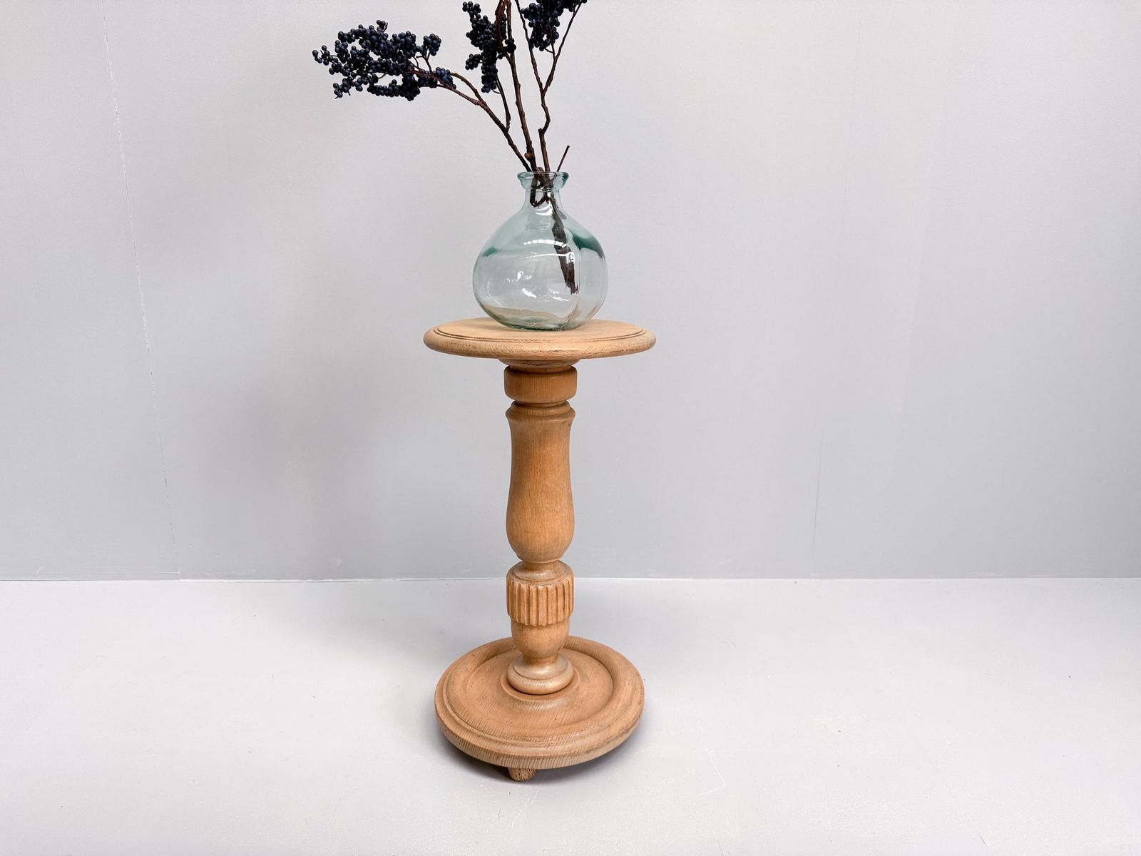 Vintage Wooden Plant Stand, 1950s