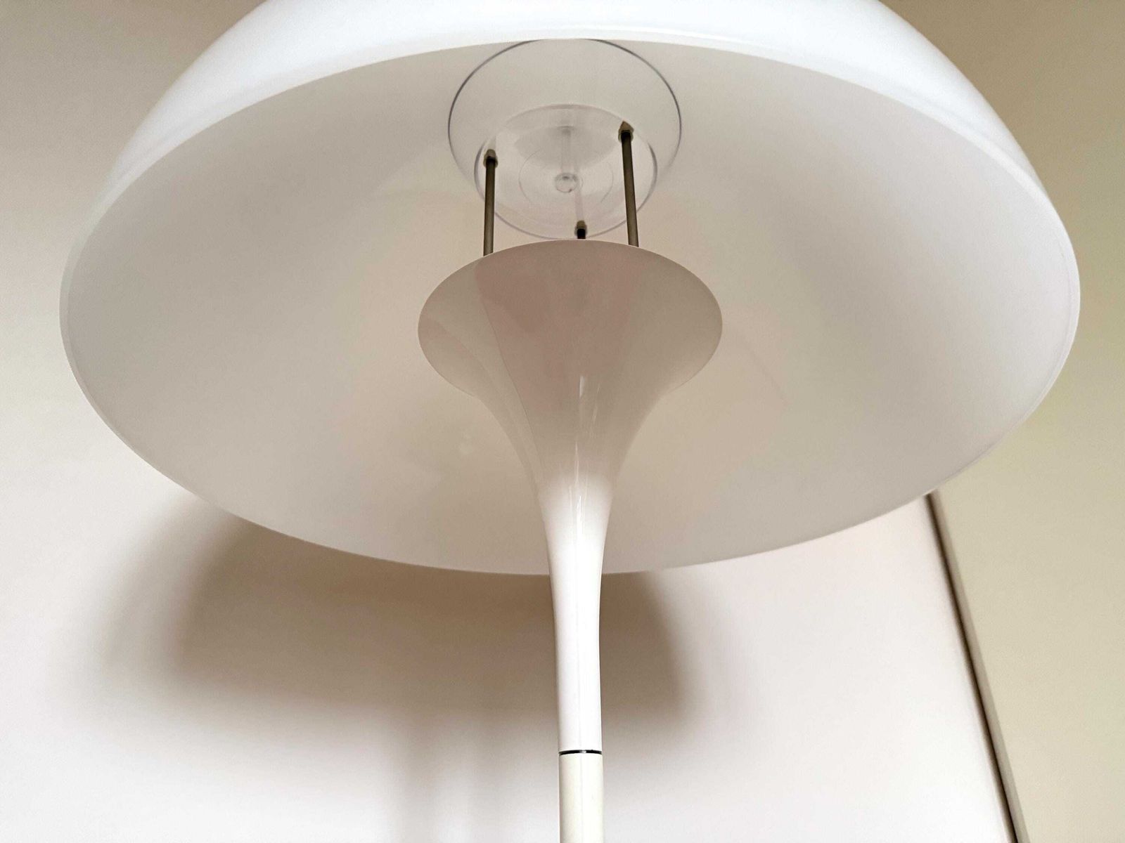 Vintage Authentic Panthella Floor Lamp By Verner Panton For Louis Poulsen, Denmark, 1970s photo vintage
