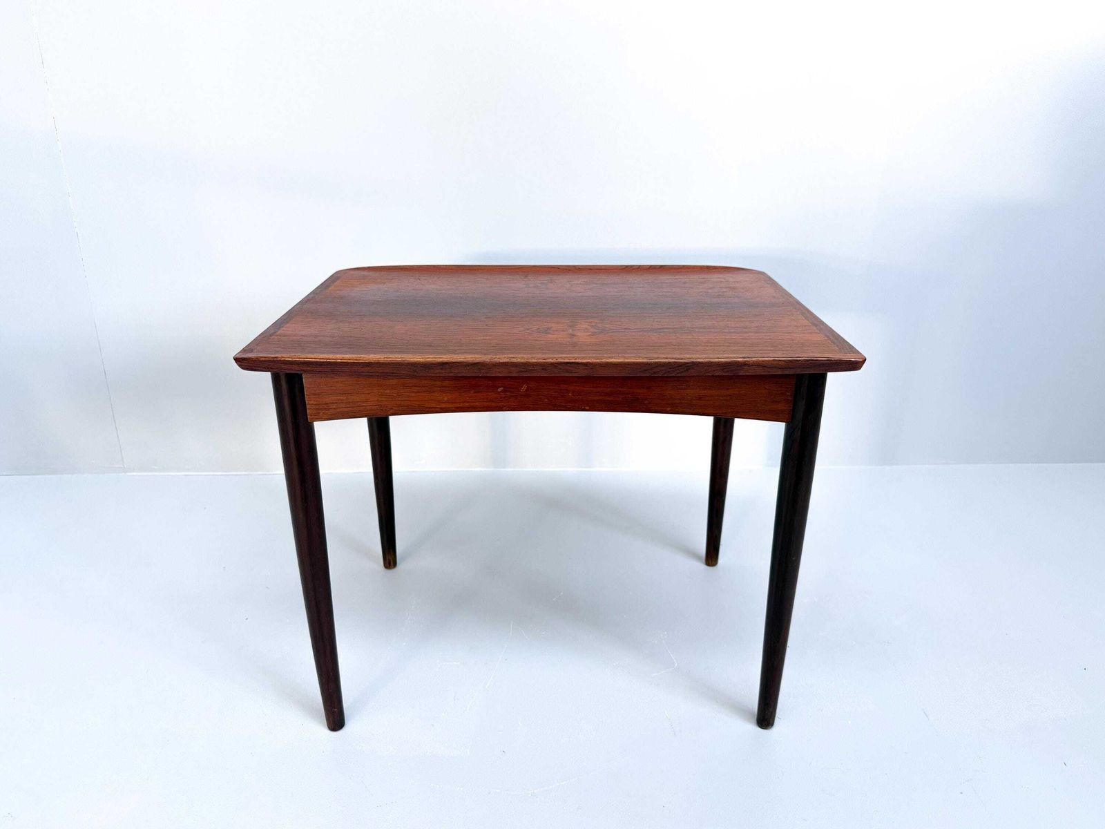 Vintage Mid Century Rosewood Side Table, Aakjaer Jorgensen For Møbelintarsia, Denmark photo furniture
