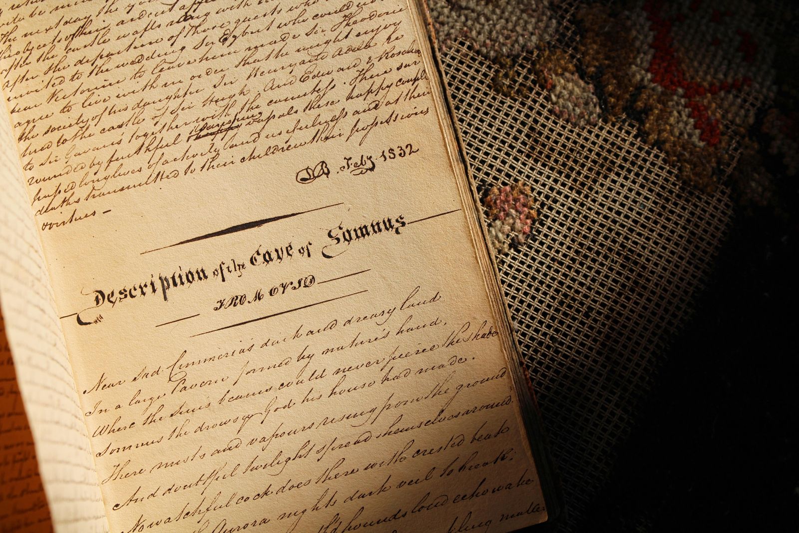 Original Poems, Stories, Tales & Death “D.Bradbury For Original Pieces” 1830 photo vintage