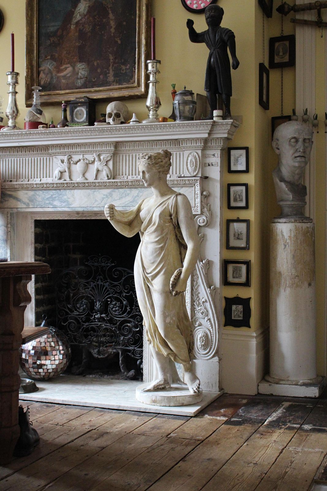 2567.0 Early 19th C Classical Plaster Sculpture Flora Goddess Of Spring Humphrey Hooper photo