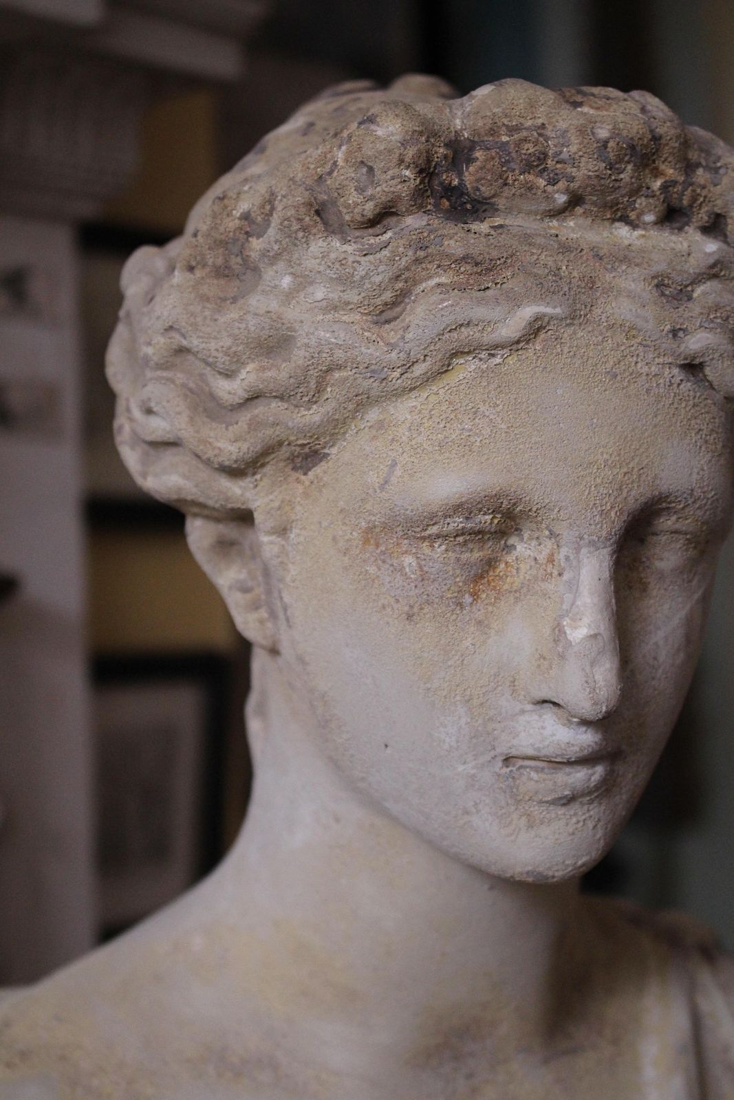 photo vinterior Early 19th C Classical Plaster Sculpture Flora Goddess Of Spring Humphrey Hooper