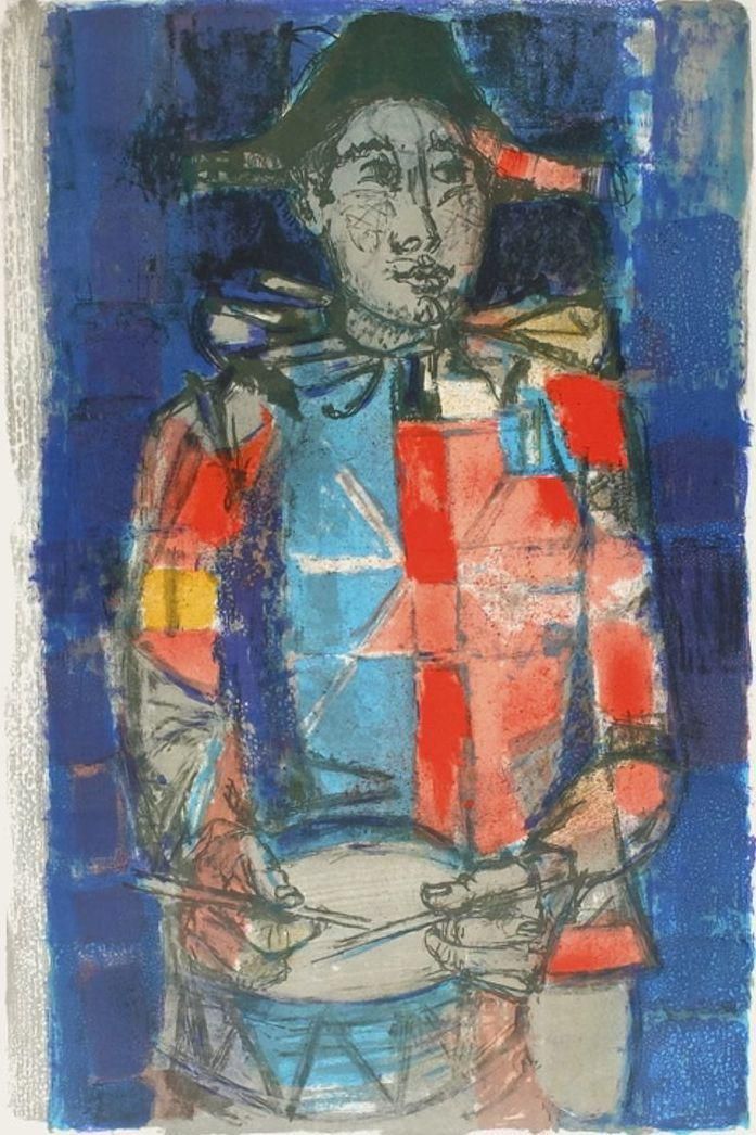 1956 Paul Guiramand L'arlequin Poster photo furniture