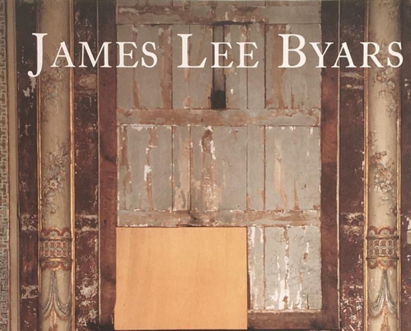 1980s James Lee Byars Galerie De France Poster photo furniture