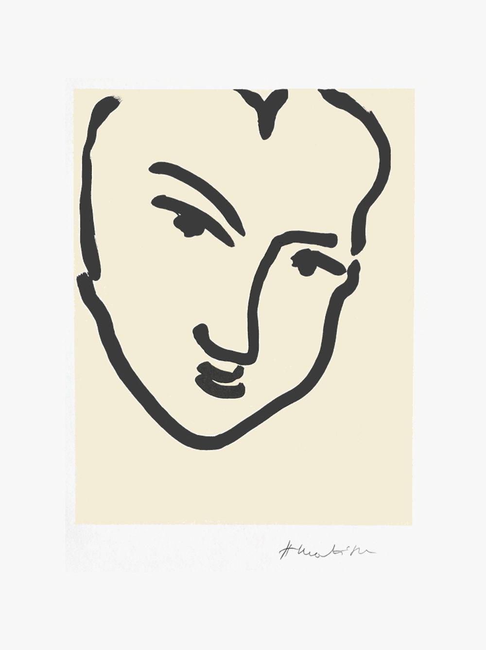 1994 After Henri Matisse Nadia Au Visage Penché Lithograph