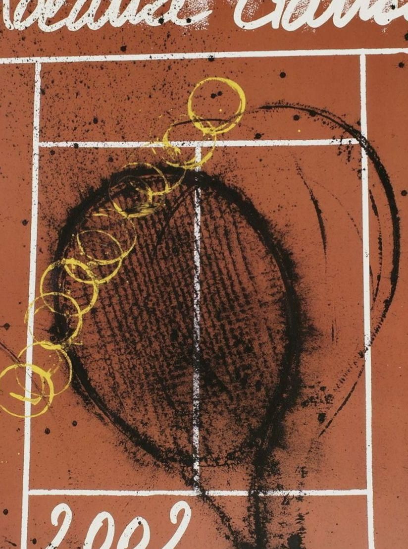 2002 Fernandez Arman Roland Garros Poster photo furniture