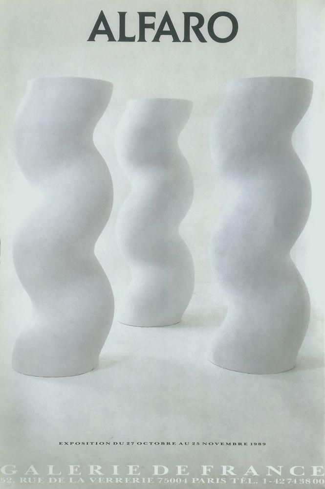 1989 Andreu Alfaro Galerie De France Poster