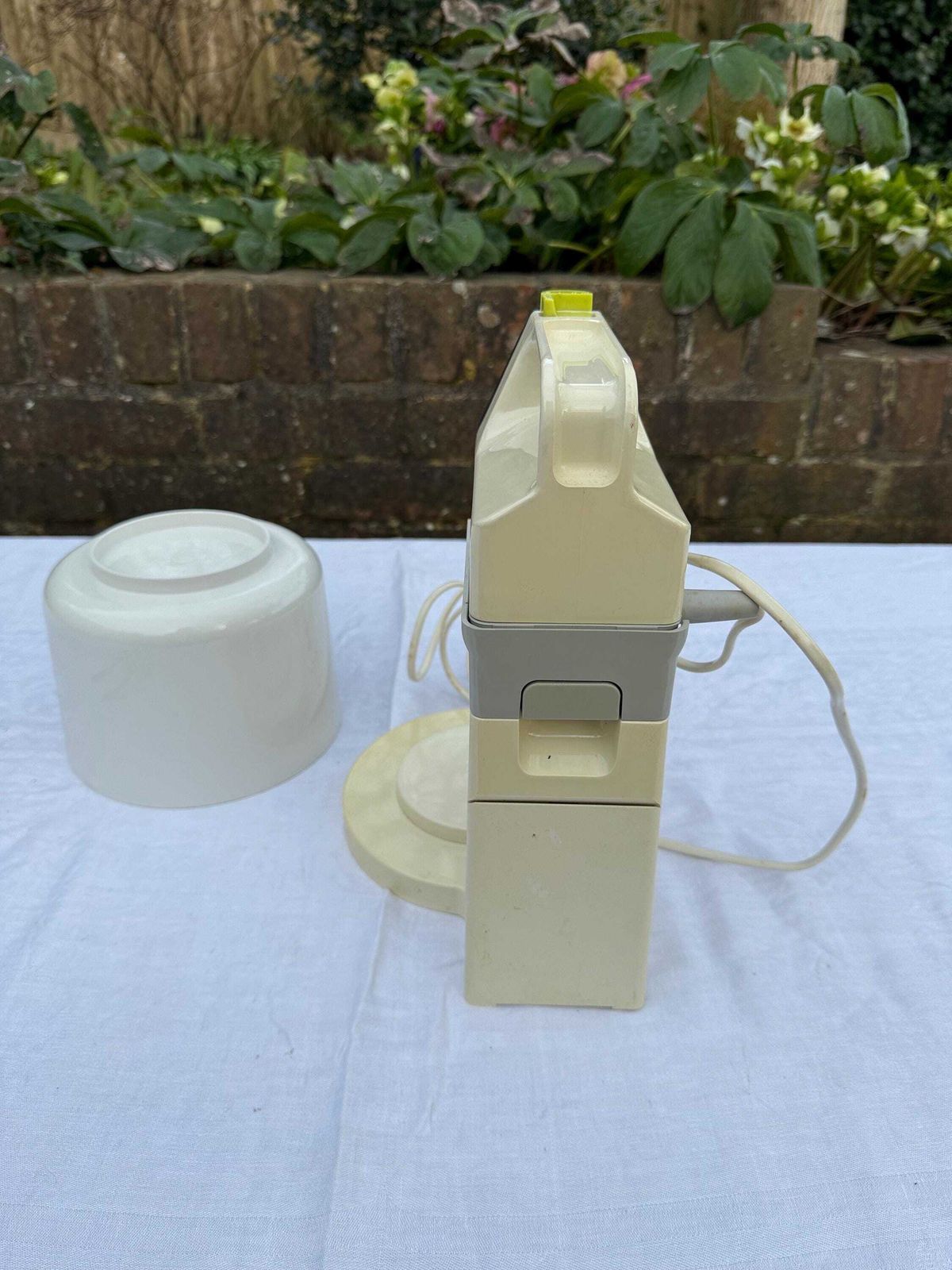 1960s Kenwood Mixer In Original Box   Kenwood Mini 351 Mixer, Intact And Box With Guide, Retro Kitchen Appliance photo vintage