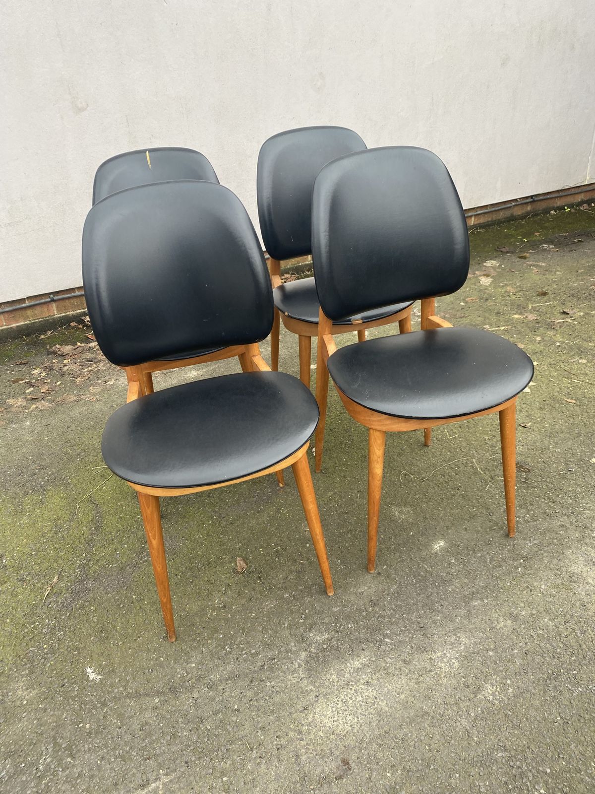 Pegase Chairs By Pierre Guariche For Baumann, 1960s, Set Of 4 photo buy