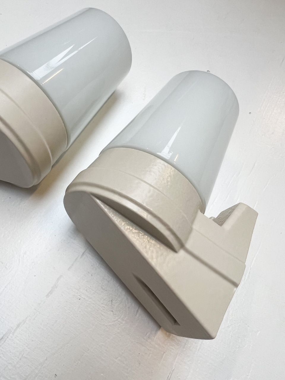 Set Of Glass Wall Lamps By Sigvard Bernadotte For Ifö, 1960’s photo buy