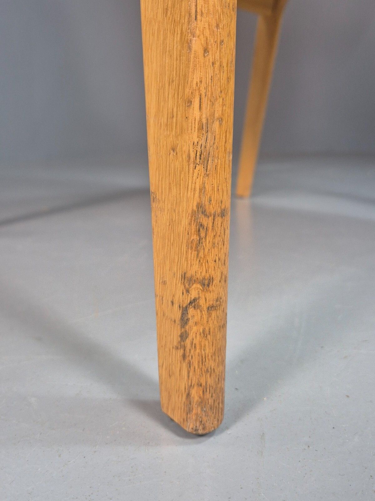 Vintage Danish Elbow Chair Purple Oak Frame O D Mobler Retro Mcm Eb8000 Mnor photo buy