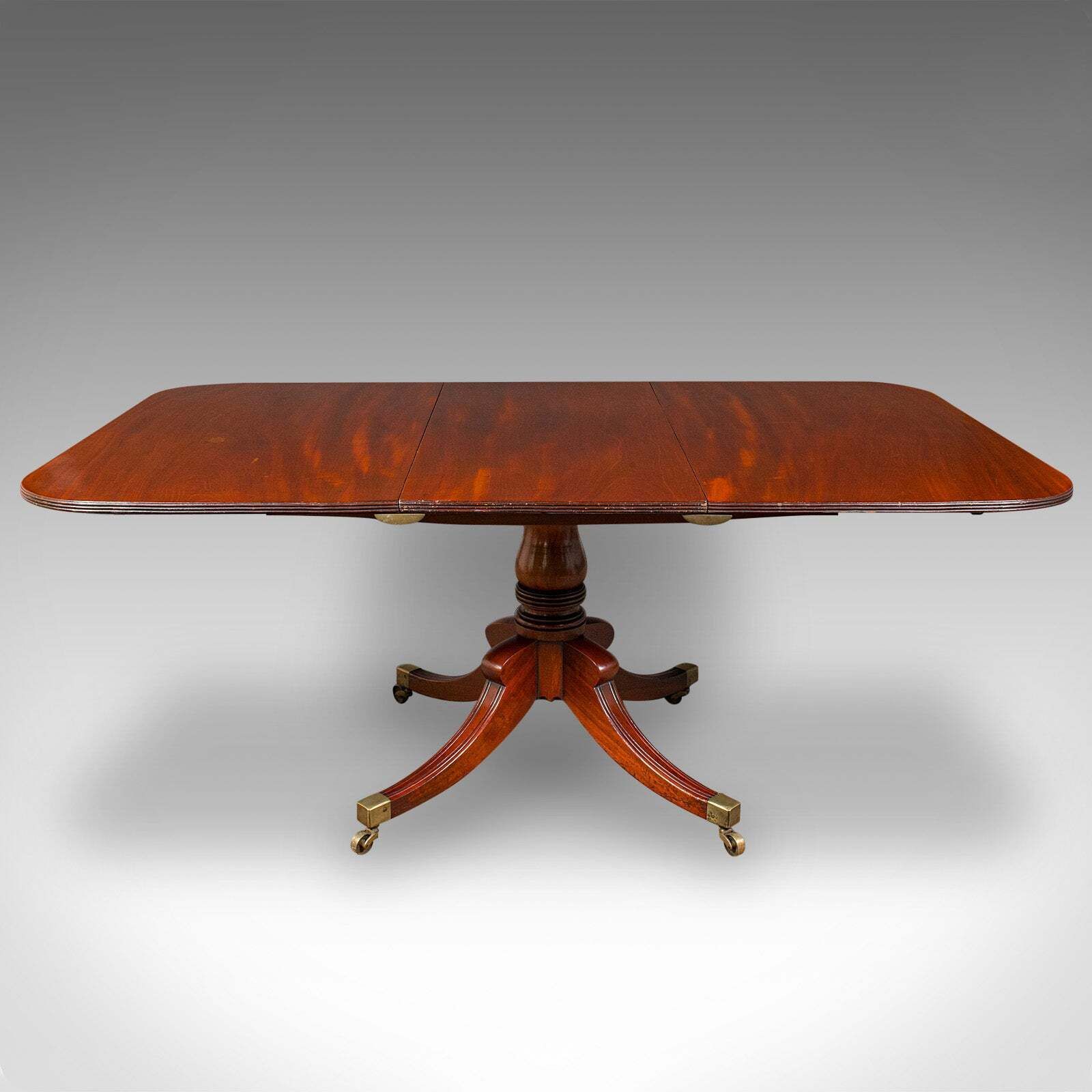 Antique 4 6 Seat Extending Dining Table, English, Country House, Centre, Regency photo vinterior