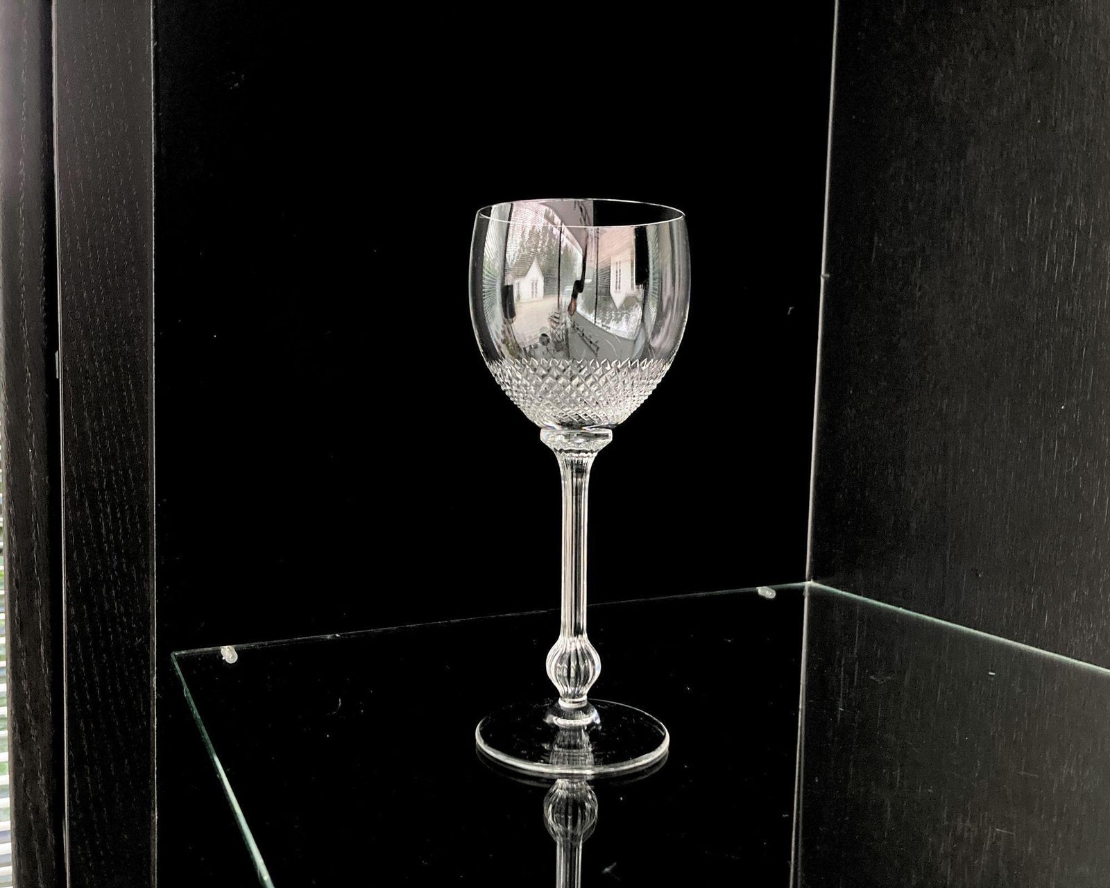 Crystal Glassware Wilhelmina | 18pcs Set | Fine Cuttings | Theresienthal photo vinterior