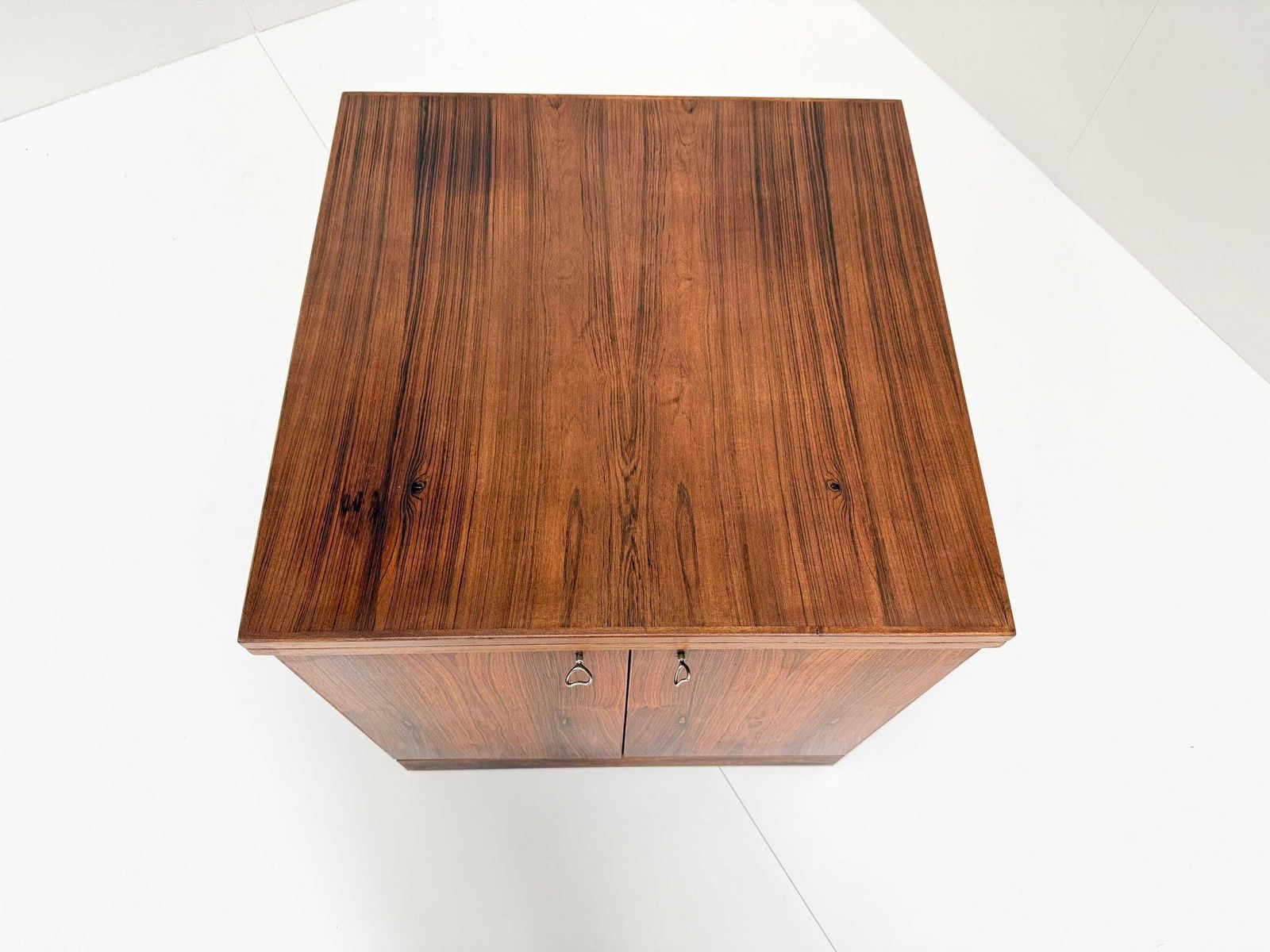 Vintage Mid Century Rosewood Cube Bar Cabinet   Torbjørn Afdal For Bruksbo photo for sale