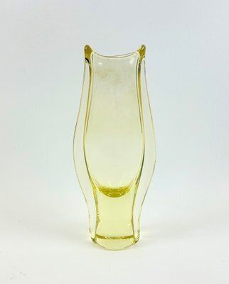 Art Glass Vase By Miloslav Klinger For železný Brod, 1960s photo furniture