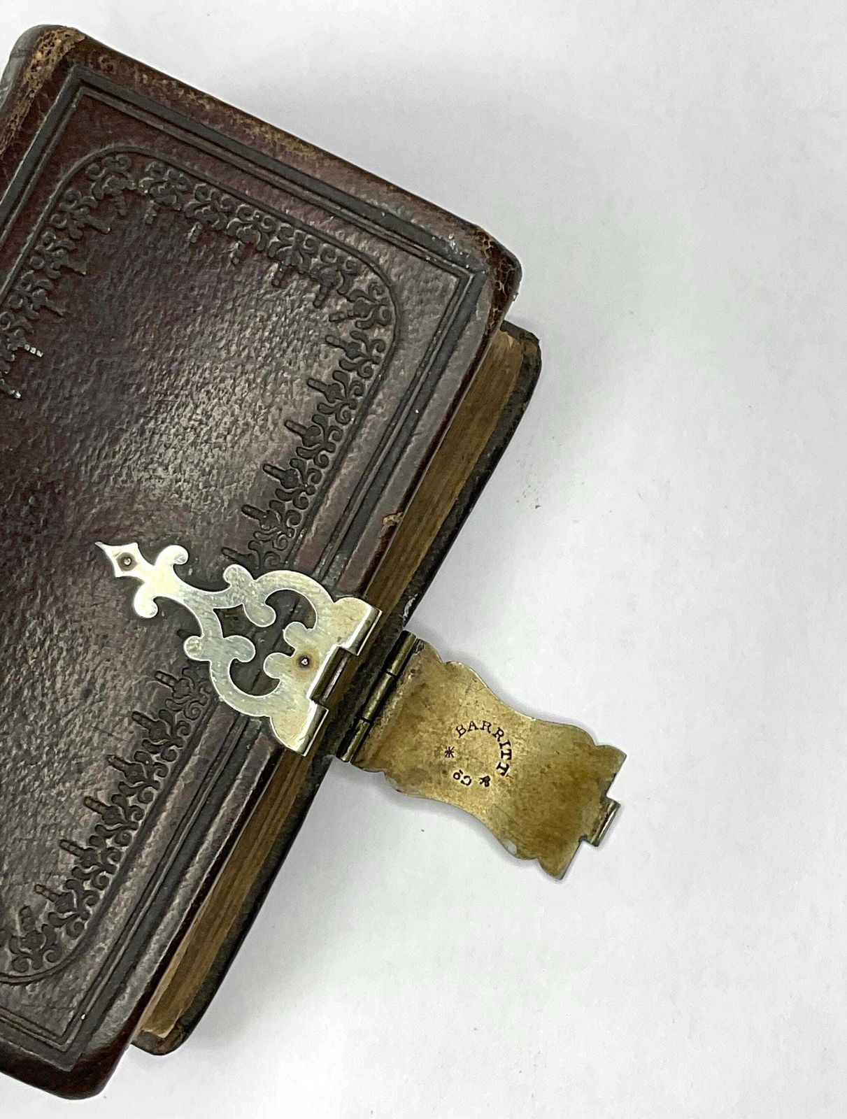 Antique 19th Century Church Service Book, Miniature Edition, 1854. photo 80.0