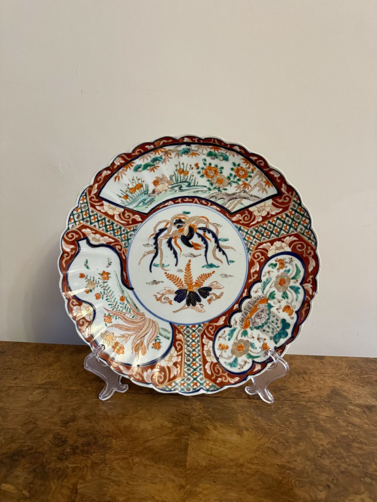 Quality Antique Japanese Imari Plate