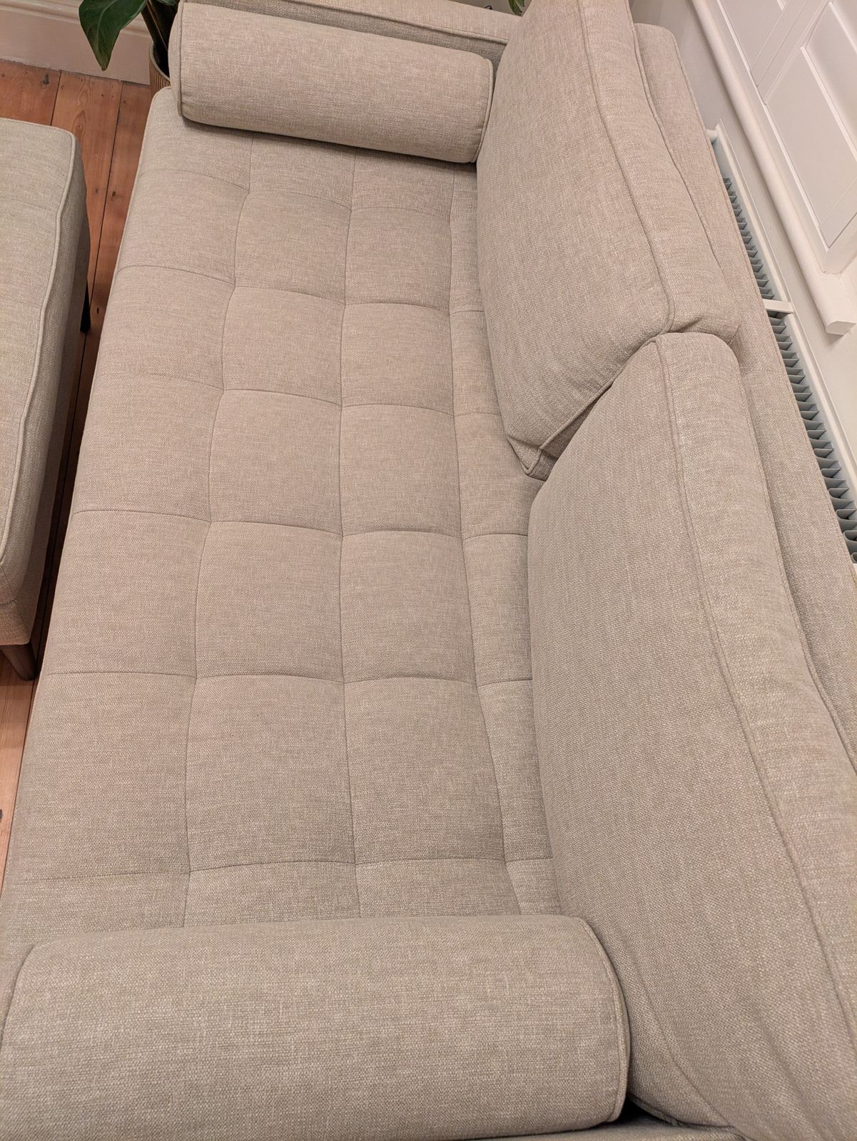 Swyft 3 Seat Sofa And Footstool photo for sale