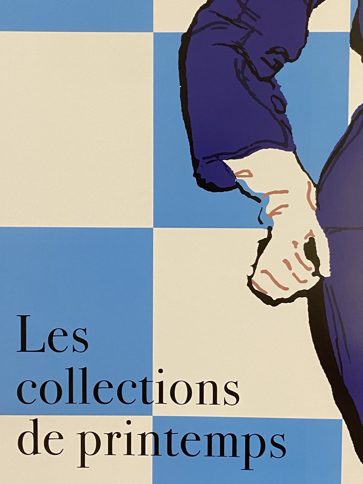 photo for sale René Gruau, 1990s   Les Collections De Printemps   Original Poster Cm 64 X 48
