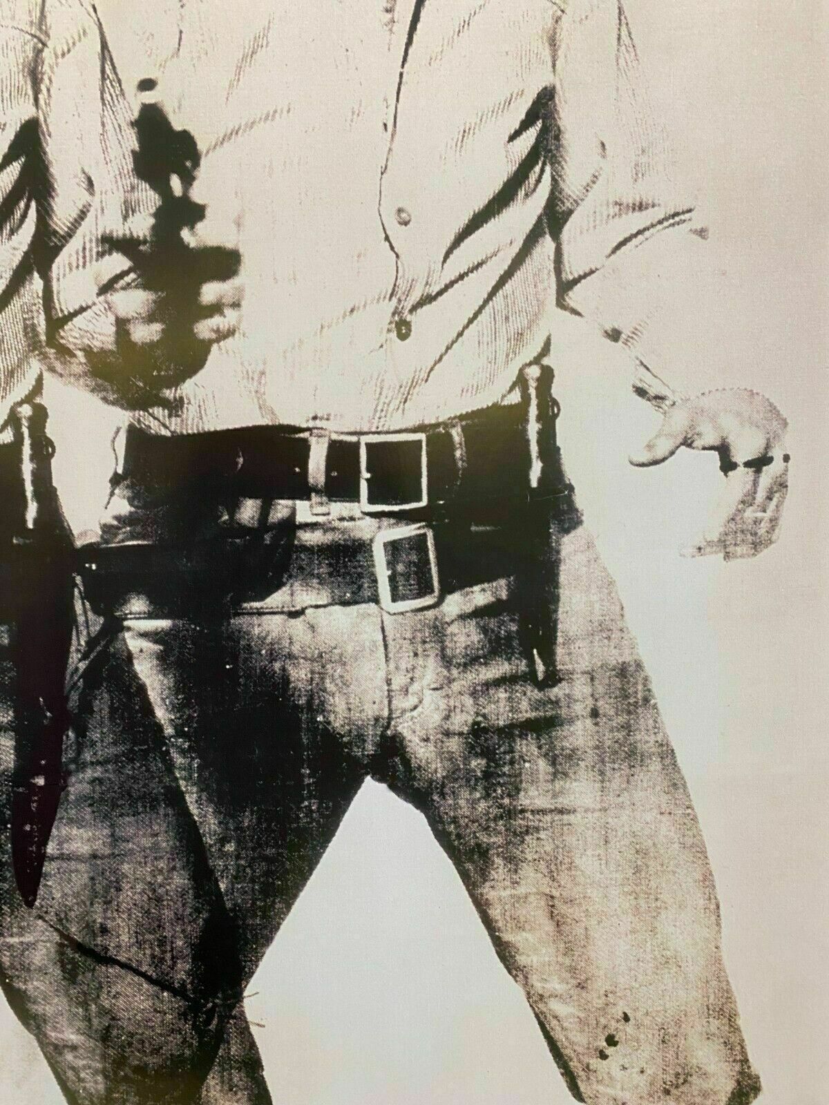 Art Andy Warhol, 1987   Arte Americana (Elvis Presley) Original Vintage Poster Printed In Offset Lithography   Cm 98 X 68   In 38,6 X 26,7 photo