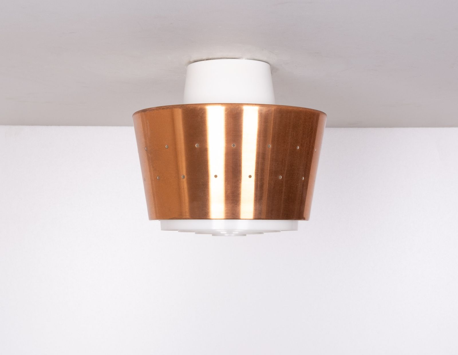 Messing Fog & Mórup Hanglamp Jaren 1960 Denemarken photo Verlichting