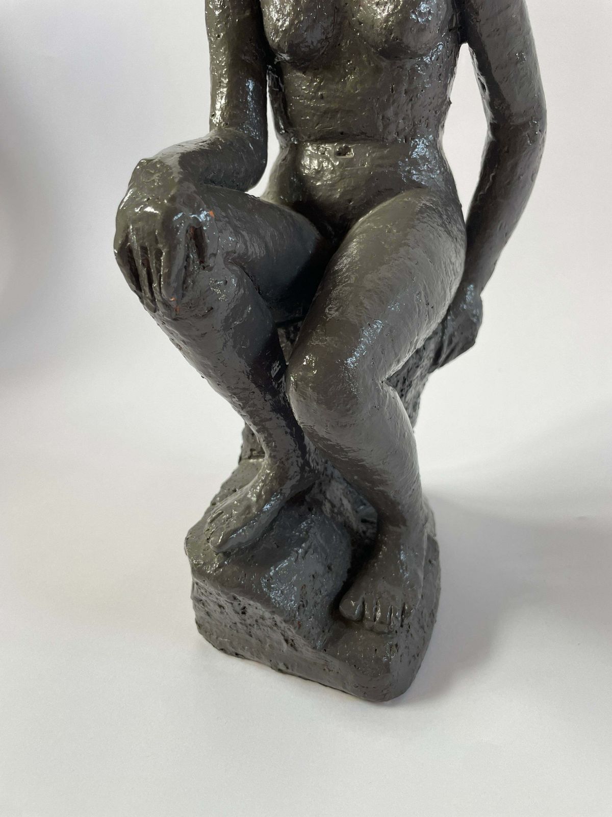 Glazed Danish Sculpture Of Female Nude photo Art