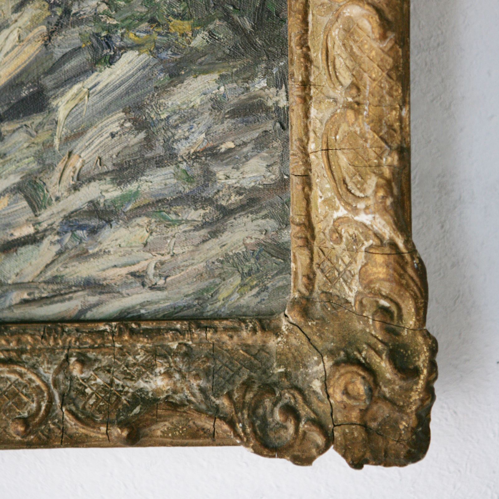 Oil On Canvas Of Fowey Harbour, Cornwall photo 350.0