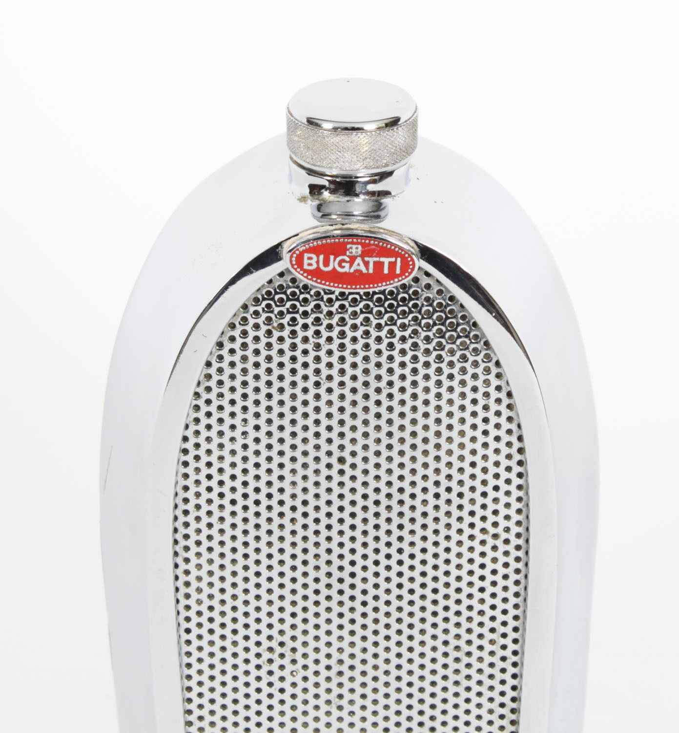 Vintage Bugatti Chromium Radiator Decanter Late 20th Century photo for sale