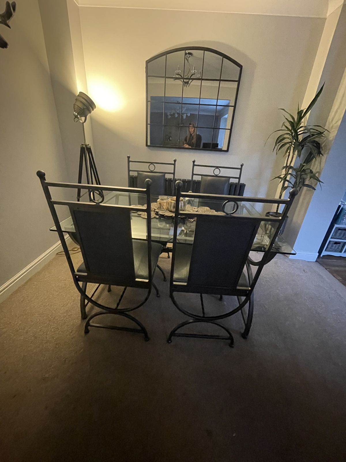Dining Table, Chairs And 2 Side Tables photo Furniture