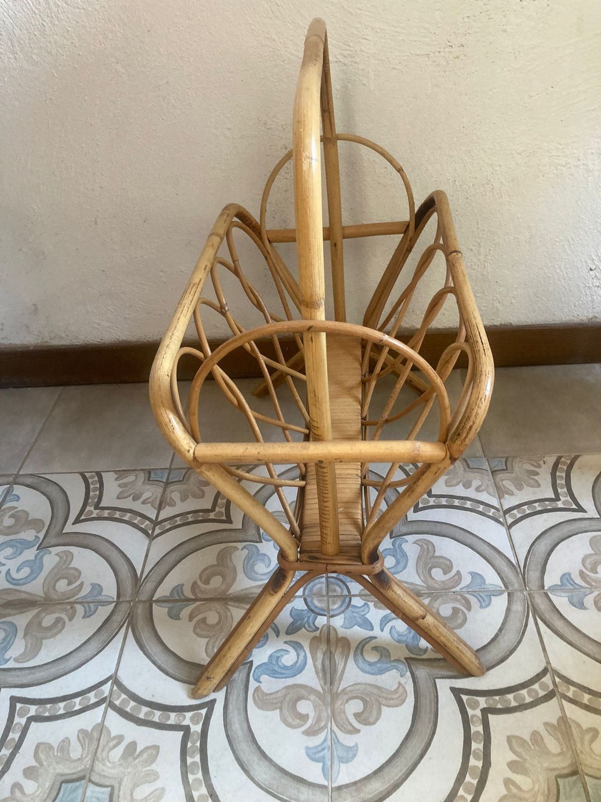 1970s Retro Magazine Rack photo furniture