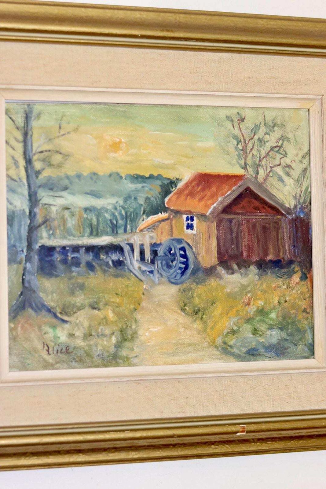 "Hut In A Serene Landscape" By Alice photo 176.0