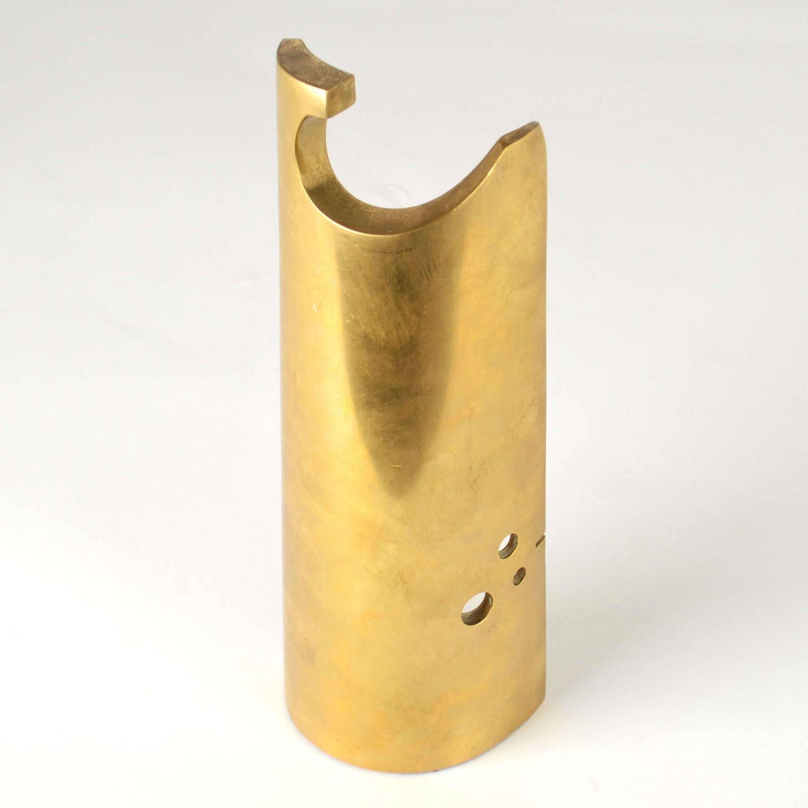Brass Sculpture Of Abstract Figure 1970's photo buy