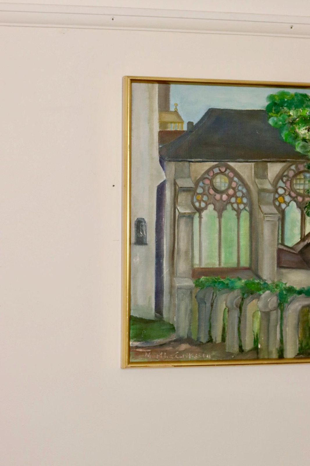 "Church" By Martha Eriksson, Mid 20th Century photo Art