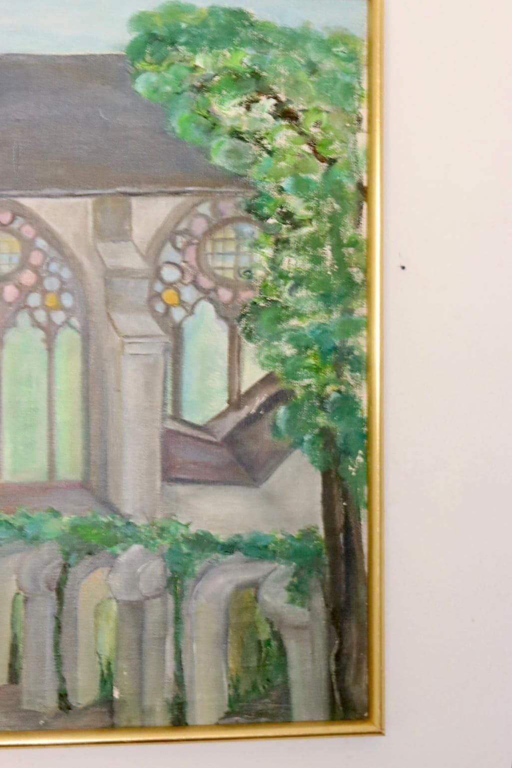 "Church" By Martha Eriksson, Mid 20th Century photo vinterior