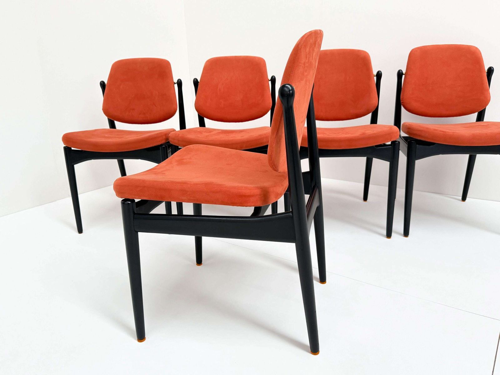 Arne Vodder Chairs For France & Son – Set Of 5 Chairs photo 1520.0