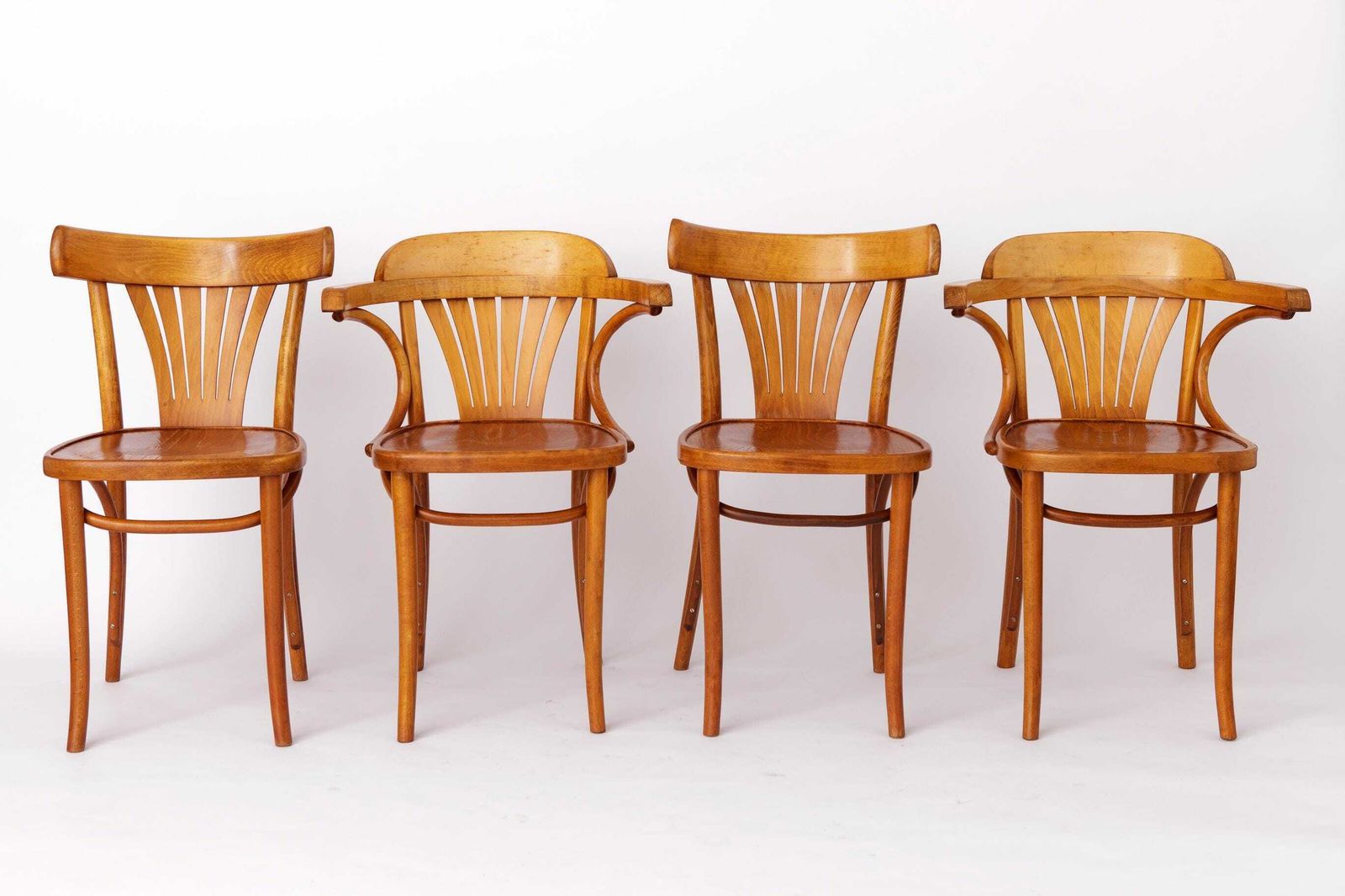 Vintage Chairs By Radomsko Zmg, Poland, Bentwood, Beech, 1970s photo furniture