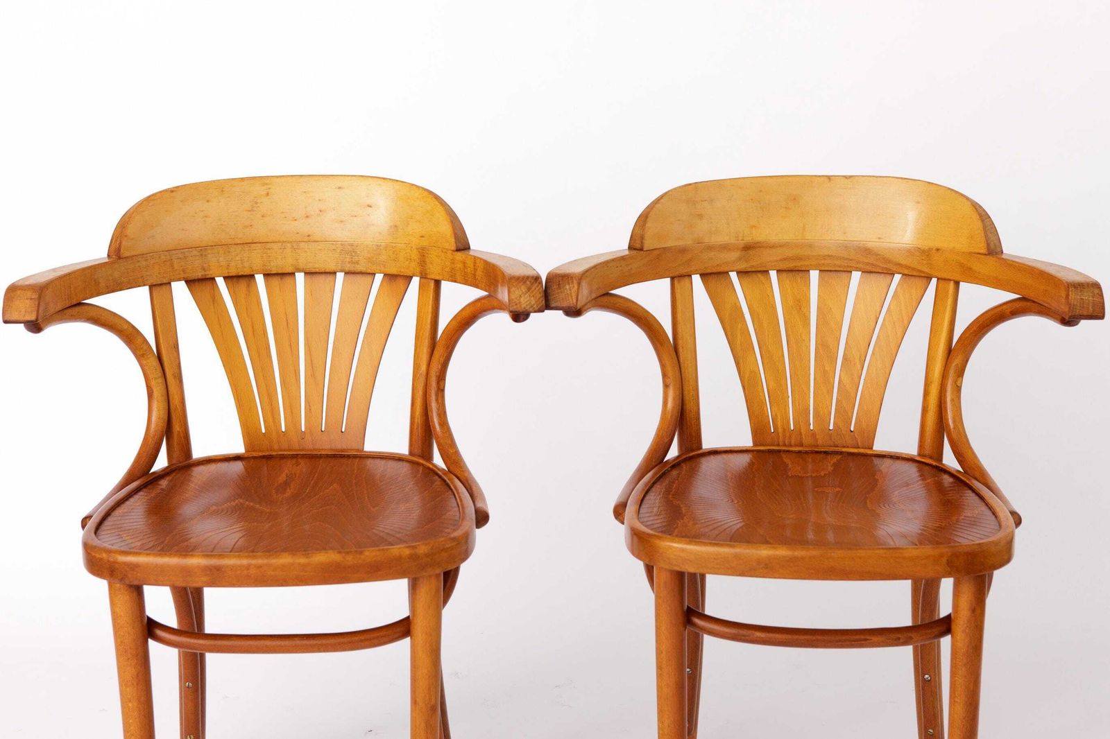 Vintage Chairs By Radomsko Zmg, Poland, Bentwood, Beech, 1970s photo vinterior