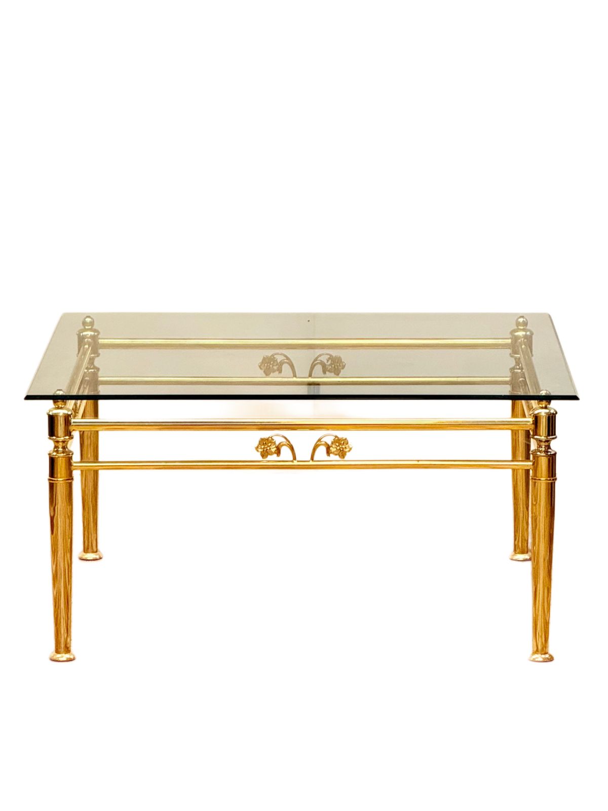 Italian Hollywood Regency Lounge Occasional Table By Metalstudio S.P.A photo Furniture