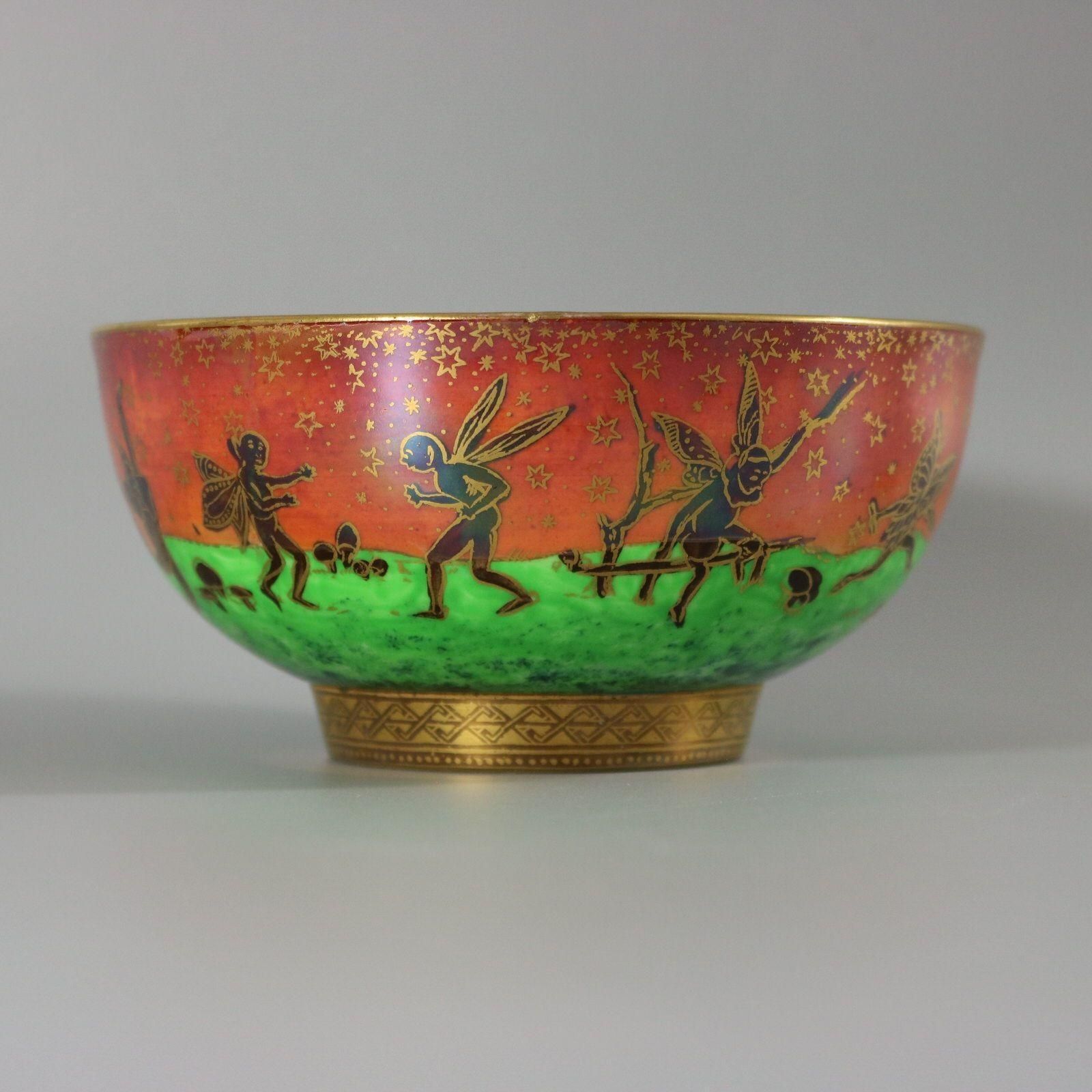 Wedgwood Flame Fairyland Lustre Imperial Bowl photo for sale